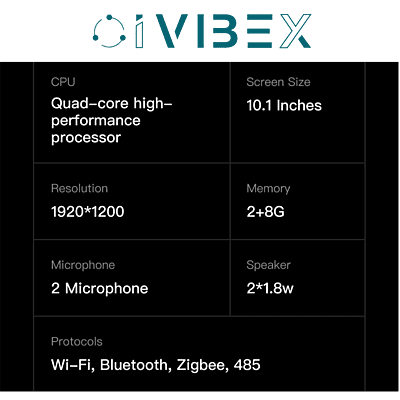 Smart Home Control Panel Max 10