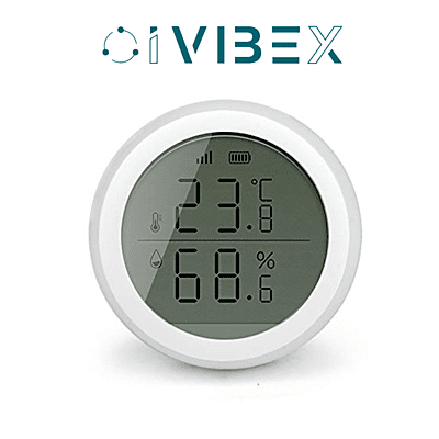 Zigbee Temperature& Humidity Sensor with LCD(M15HSZTH02-Z)