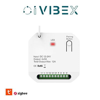 Wireless Dimmer (RGBW Dimming) - 3A (4way)