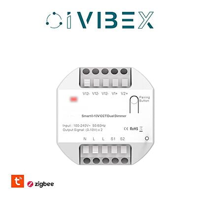 Wireless Dimmer  0-10 V  (2way) -mounting indoor