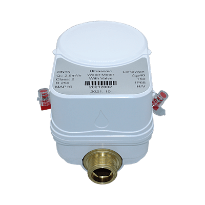 Ultrasonic Valve Control Water Meter with Zigbee Communication Way
