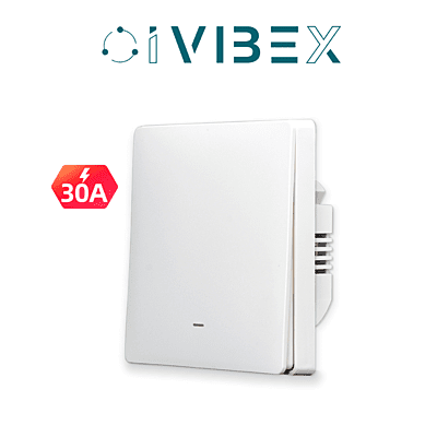 SX701A 30A EU Standard Tuya Zigbee Timer Temperature Control 1 Gang Boiler Water Heater Air Conditioner Smart Switch
