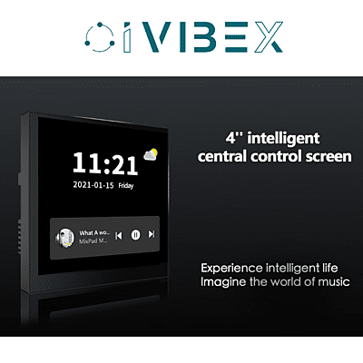 Touch Screen 4 inch Music Amplifier ( 15w * 2) (X16MA64T4-BT)