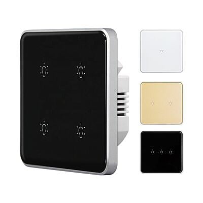 ST2 Tempered Glass Touch Panel  1 Gang Smart Light Switch